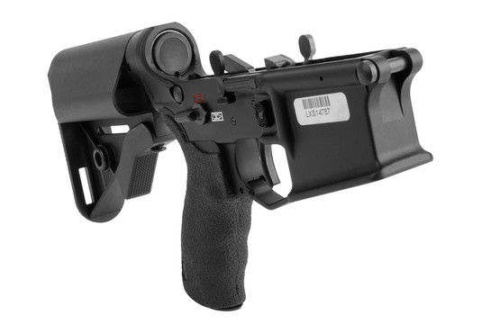 LMT MARS-LS PDW Lower Assembly features a carbine length buffer system